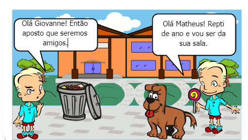 Vou falar neste gibi, algumas coisas que aconteceram no ano 2017 na minha turma no colégio.
