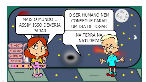 esse gibi  e uma peca de teatro do plante terra