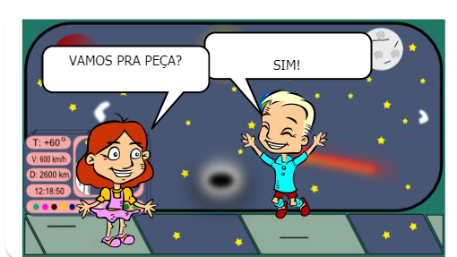 esse gibi  e uma peca de teatro do plante terra