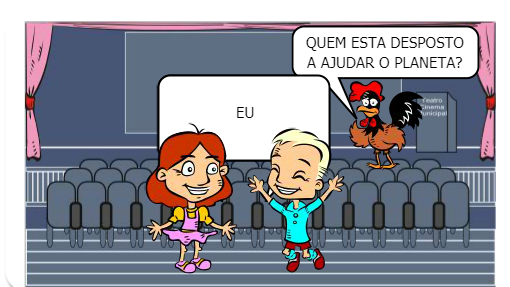 esse gibi  e uma peca de teatro do plante terra