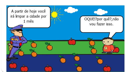 Em uma cidade chamada midgar,o povo de lá não se preocupava muito com o lixo,e com isso,um guarda chamado Pedro,estava cansado de viver com toda essa sujeira,e decidiu tomar uma atitude,que todos aqueles que jogassem lixo ao ar ou a espaço livre,seria multado e sentenciado a limpar a cidade por 1 mês.E com isso,um menino chamado joão se revolta com isso,e aprende uma nova forma de se pensar.