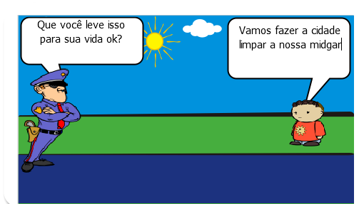 Em uma cidade chamada midgar,o povo de lá não se preocupava muito com o lixo,e com isso,um guarda chamado Pedro,estava cansado de viver com toda essa sujeira,e decidiu tomar uma atitude,que todos aqueles que jogassem lixo ao ar ou a espaço livre,seria multado e sentenciado a limpar a cidade por 1 mês.E com isso,um menino chamado joão se revolta com isso,e aprende uma nova forma de se pensar.