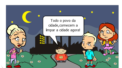 Em uma cidade chamada midgar,o povo de lá não se preocupava muito com o lixo,e com isso,um guarda chamado Pedro,estava cansado de viver com toda essa sujeira,e decidiu tomar uma atitude,que todos aqueles que jogassem lixo ao ar ou a espaço livre,seria multado e sentenciado a limpar a cidade por 1 mês.E com isso,um menino chamado joão se revolta com isso,e aprende uma nova forma de se pensar.