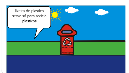 olá meu nome é emanuel e estou fazendo uma historinha sobre residuos solidos 