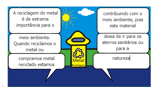 olá meu nome é emanuel e estou fazendo uma historinha sobre residuos solidos 