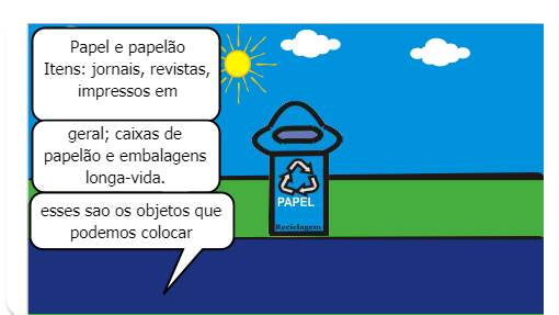 olá meu nome é emanuel e estou fazendo uma historinha sobre residuos solidos 