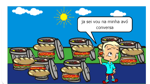 olá meu nome é emanuel e estou fazendo uma historinha sobre residuos solidos 