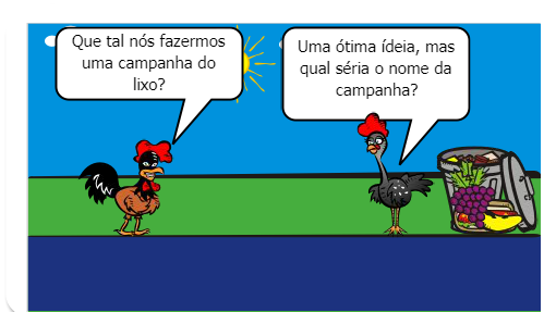 Nessa fabula, vamos falar sobre a conscientização do lixo.