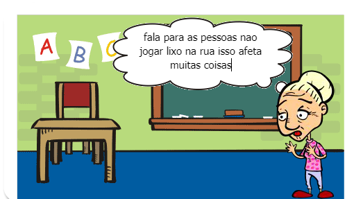 Nao jogue lixos nas ruas