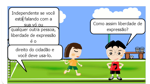 Nesse gibi abordaremos o tema sobre direitos humanos, e nele entenderemos de uma forma engraçada e critica o seu real significado.