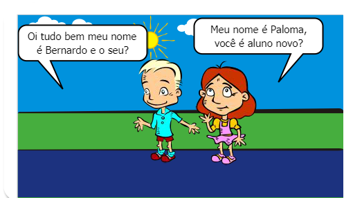 Era o primeiro dia de um garoto em uma escola nova,novos amigos e novas aventuras,tinha várias pessoas que ele não conhecia menos uma sua namorada muito ciumenta.Então ele conhece uma menina e eles viram melhores amigos.E depois de um tempo descobrem que são mais que amigos.