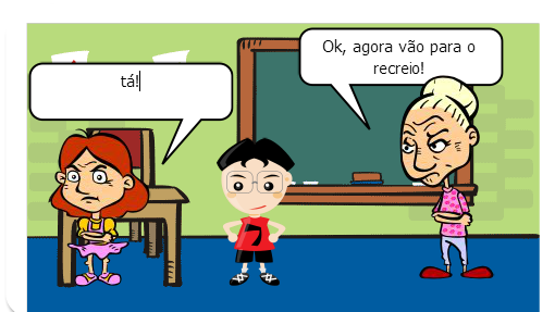 A vítima dessa vez e Gabriele que sofre muito na escola por causa de pessoas que não tem noção do que fazem.