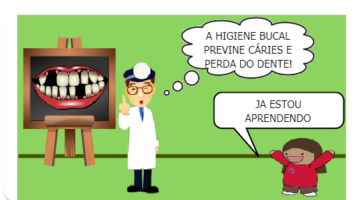 escovar pode ser divertido