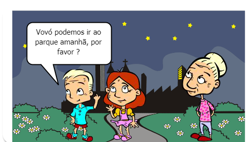 a história que iei apresentar fala sobre um família vivendo momentos felizes e curtindo um dia no parque 