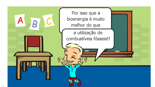 A história criada tem como objetivo alertar jovens sobre o uso de uma das fontes de combustíveis mais conhecidas, porém que tem causado grande desastre ambiental.