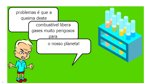 A história criada tem como objetivo alertar jovens sobre o uso de uma das fontes de combustíveis mais conhecidas, porém que tem causado grande desastre ambiental.