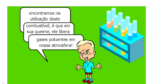 A história criada tem como objetivo alertar jovens sobre o uso de uma das fontes de combustíveis mais conhecidas, porém que tem causado grande desastre ambiental.