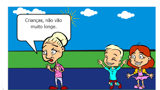 a história que iei apresentar fala sobre um família vivendo momentos felizes e curtindo um dia no parque 