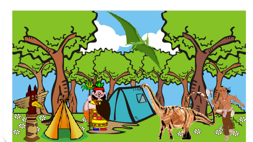 Essa historia se passa no acre há muitos anos atrás,quando os dinossauros ainda eram vivos