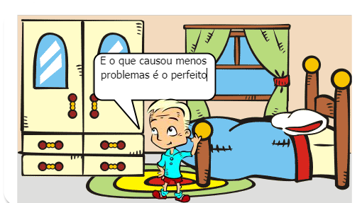 Um menino ensinando a fiscalizar os políticos 
