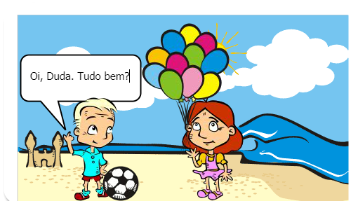 Pedrinho vai visitar a vovó e leva um amiguinha.