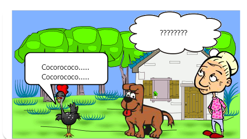 Pedrinho vai visitar a vovó e leva um amiguinha.