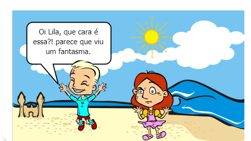 Lila uma menina curiosa ...