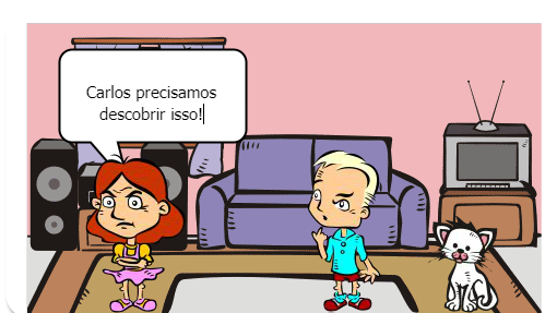 Lila uma menina curiosa ...