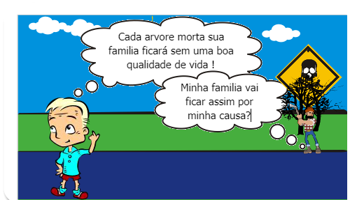 A preservação da natureza está a cada pior, os seres humanos desrespeitam todos os dias com hábitos desacerbados, sem pensar no amanhã. <br />
O personagem ouvirá uma boa lição sobre preservação ambiental e o que se pode acarretar .