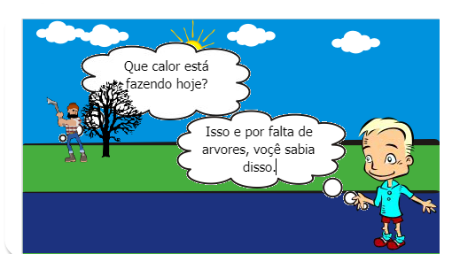 A preservação da natureza está a cada pior, os seres humanos desrespeitam todos os dias com hábitos desacerbados, sem pensar no amanhã. <br />
O personagem ouvirá uma boa lição sobre preservação ambiental e o que se pode acarretar .