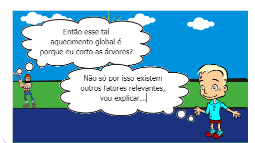 A preservação da natureza está a cada pior, os seres humanos desrespeitam todos os dias com hábitos desacerbados, sem pensar no amanhã. <br />
O personagem ouvirá uma boa lição sobre preservação ambiental e o que se pode acarretar .