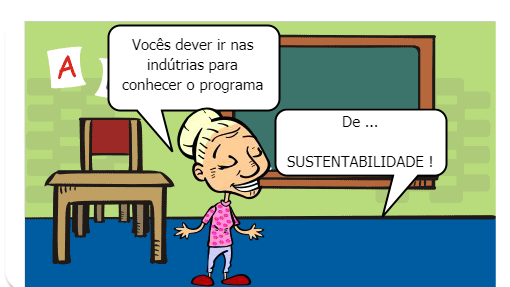 Nos quadrinhos vamos mostrar o poder que as indústrias têm para benefícios próprios. E também como a sociedade pode acabar com essa cultura principalmente do descarte e dependência total das indústrias.
