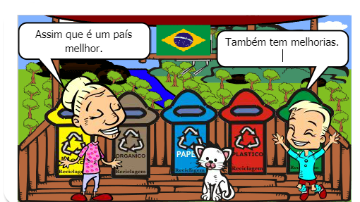 Nesse gibi mostrar a realidade do nosso país.