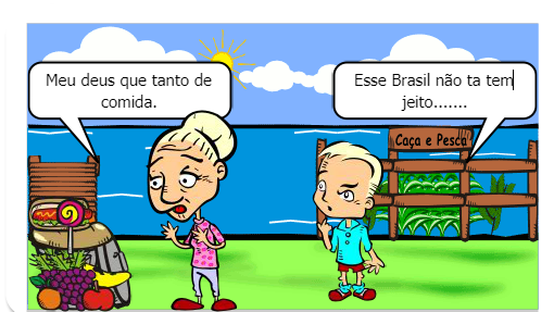 Nesse gibi mostrar a realidade do nosso país.