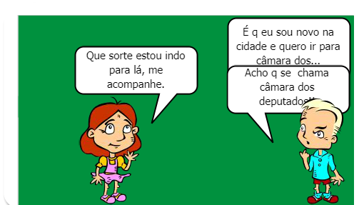 uma menina e um menino se encontram na câmara dos deputados e descobrem um Impeachment.
 