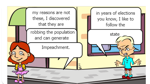 A girl and a boy meet in the Chamber of Deputies and discover an Impeachment.