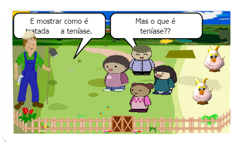 Nós vamos falar nessa historinha sobre a doença chamada teníase.