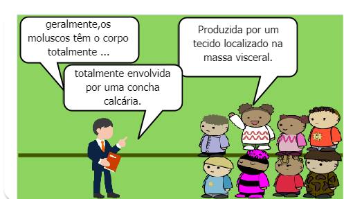 Os moluscos são animais de corpo mole e musculoso,como a ostra, lula, o marisco e a lesma.Os moluscos podem ser encontrados em habitats terrestre ou aquático.
Esses animais são animais com a simetria bilateral e corpo constituídos por três partes: cabeça, massa visceral e pé.