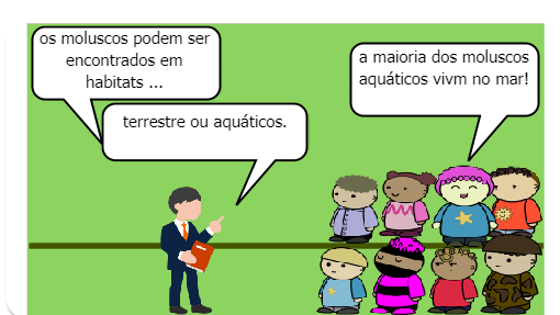 Os moluscos são animais de corpo mole e musculoso,como a ostra, lula, o marisco e a lesma.Os moluscos podem ser encontrados em habitats terrestre ou aquático.
Esses animais são animais com a simetria bilateral e corpo constituídos por três partes: cabeça, massa visceral e pé.