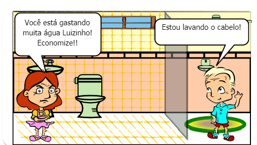 alunos falando sobre sustentabilidade