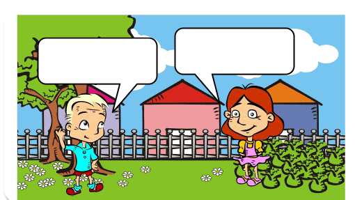 dois amigos conversam sobre os problemas ambientais
