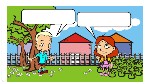 dois amigos conversam sobre os problemas ambientais
