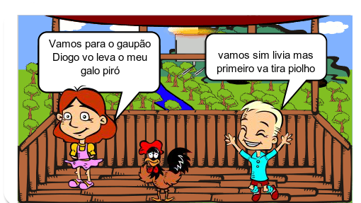 Nicole  luz e Dienifer  silva.