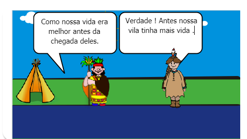 Um gibi sobre a cultura indÍgena
