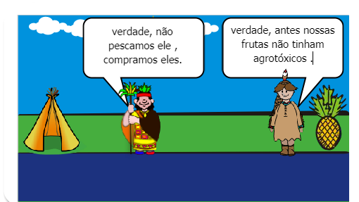 Um gibi sobre a cultura indÍgena