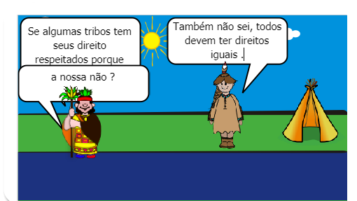 Um gibi sobre a cultura indÍgena