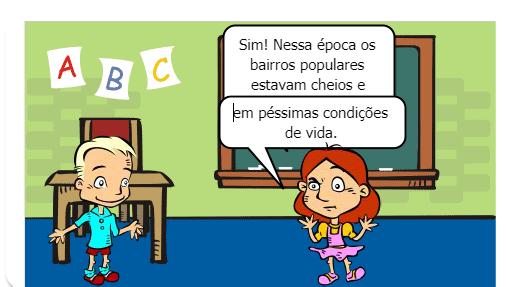 Um breve diálogo entre dois colegas sobre os períodos históricos da Educação do Campo no Brasil.