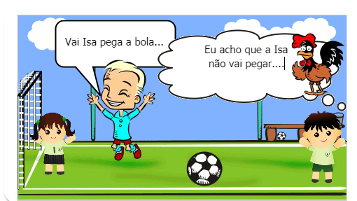 O meu dia na escola