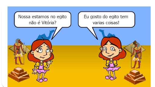 As aventuras da Gabriela e Vitória