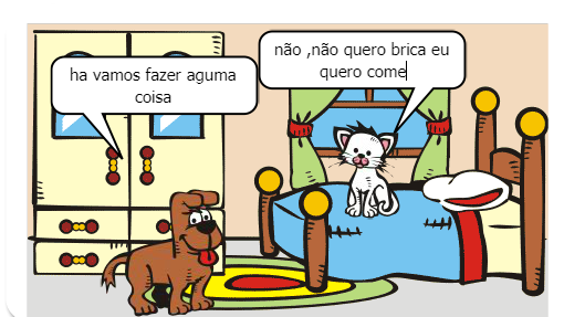  meu cachorro e minha gata falantes